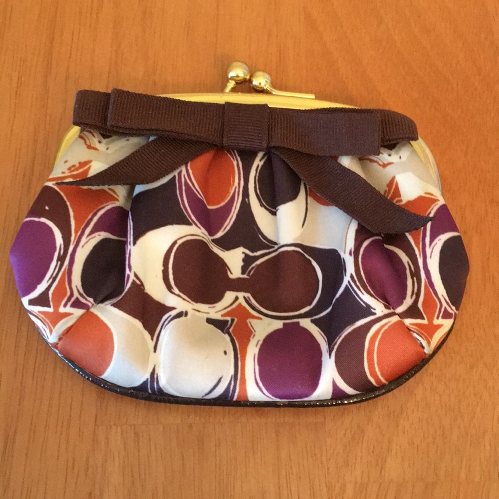 Coach coin purse